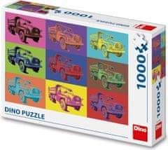 DINO Puzzle Pop Art: Tatra 1000 dielikov