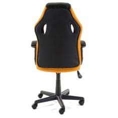 Akord Otočná herná stolička FERO II čierno-oranžová