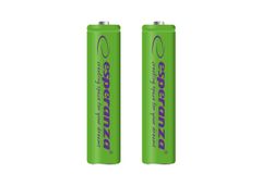 Esperanza EZA101G Esperanza nabíjacie batérie Ni-MH AAA 1000mah 2 ks. zelená