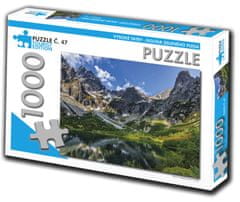 Tourist Edition Puzzle Vysoké Tatry, Dolina Zeleného plesa 1000 dielikov (č.47)