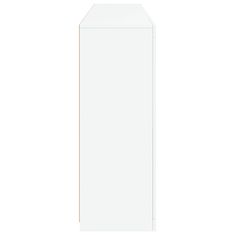 Petromila vidaXL Komoda s LED svetlami biela 181,5x37x100 cm