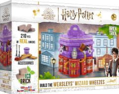 Trefl BRICK TRICK Harry Potter: Weasleyho kúzelnícke žartíky M 210 dielov