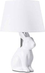 Konsimo Stolová lampa LEPUS biela