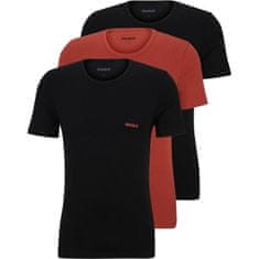 Hugo Boss 3 PACK - pánske tričko HUGO Regular Fit 50480088-609 (Veľkosť M)