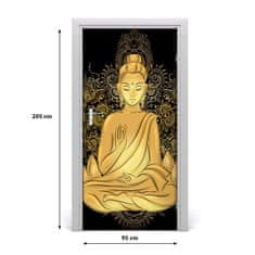 tulup.sk Samolepiace fototapety na dvere Budda i mandala 95x205 cm