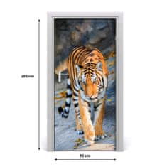 tulup.sk Samolepiace fototapety na dvere tiger 95x205 cm