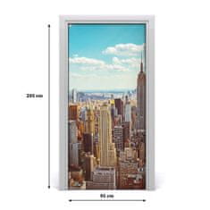 tulup.sk Fototapeta samolepiace dvere New York 95x205 cm