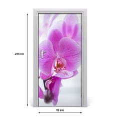 tulup.sk Fototapeta na dvere ružová orchidea 95x205 cm