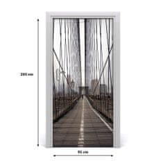 tulup.sk Fototapeta samolepiace na dvere Brooklyn most 95x205 cm