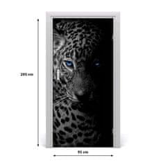 tulup.sk Samolepiace fototapety na dvere leopard 95x205 cm