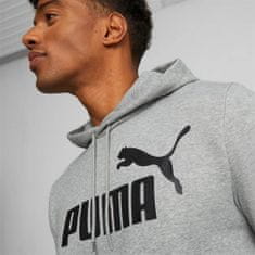 Puma Mikina sivá 182 - 187 cm/L Essential Big Logo Hoody