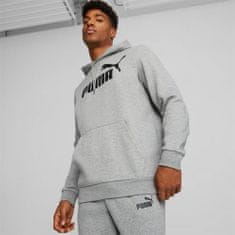 Puma Mikina sivá 182 - 187 cm/L Essential Big Logo Hoody