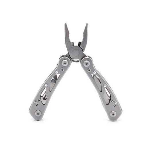 Ganzo Multi Tool G104-S multifunkčný nástroj - kliešte, strieborná, 11 funkcií