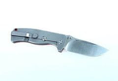 Ganzo Knife G722-OR univerzálny vreckový nôž 9 cm, Stonewash, oranžová, G10, oceľ