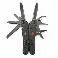 Ganzo Multi Tool G302-B multifunkčný nástroj - kliešte, čierna, 27 funkcií 