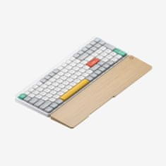 NuPhy Mono Wrist Rest - Opierka zápästia pre nízkoprofilovú klávesnicu, Beech 96%