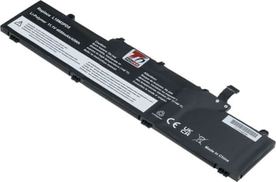 T6 power Batéria pre Lenovo ThinkPad E15 Gen 4 21EE, Li-Poly, 11,1 V, 4050 mAh (45 Wh), čierna