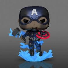 Funko Pop! Zberateľská figúrka Avangers Endgame Captain America with Hammer (GW) 1198