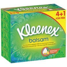 Kleenex Balsam Papierové vreckovky Box 5x 64 ks