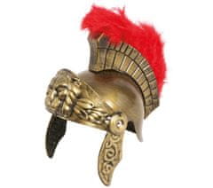 Guirca Detská prilba Rímskeho vojáka s perím