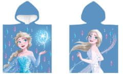 BrandMac Disney Frozen Snow plážová osuška pončo 50x100 cm