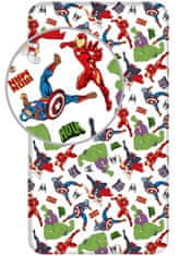 Jerry Fabrics Avengers biele obliečky 90x200 cm