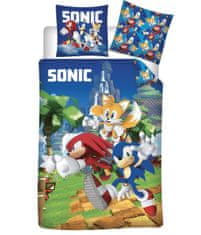 BrandMac Posteľná bielizeň Sonic the Hedgehog Speedy Dreams 140×200 cm, 70×90 cm