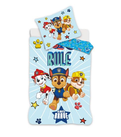 BrandMac Detská posteľná bielizeň Paw Patrol Brave