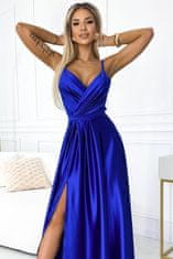 Numoco Dámske šaty 512-4 JULIET, kráľovská modrá, S