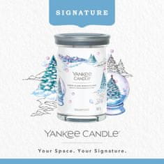 Yankee Candle Vonná sviečka Signature Tumbler in glass large Snow Globe Wonderland 567g