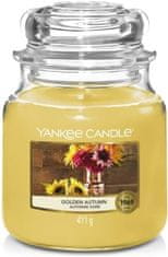 Yankee Candle Classic vonná sviečka v skle stredná Golden Autumn368g