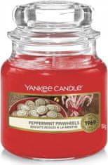 Yankee Candle Classic vonná sviečka v skle malá Mätové kolieska 104 g