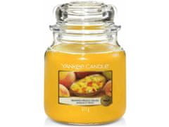 Yankee Candle Klasická vonná sviečka v skle Mango Peach Salsa