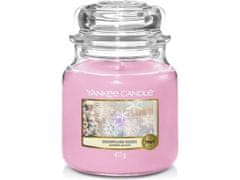 Yankee Candle Vonná sviečka Classic v skle medium Snowflake Kisses