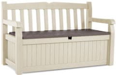 KETER Skrzynia/Ławka Keter Eden Garden Bench 265L Cream