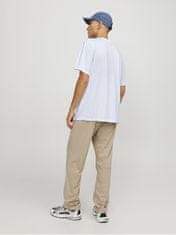 Jack&Jones Pánske tričko JCOLOGAN Standard Fit 12253442 White (Veľkosť S)