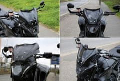 SEFIS Plexi štít tmavo dymový Yamaha MT-09 2021-2023