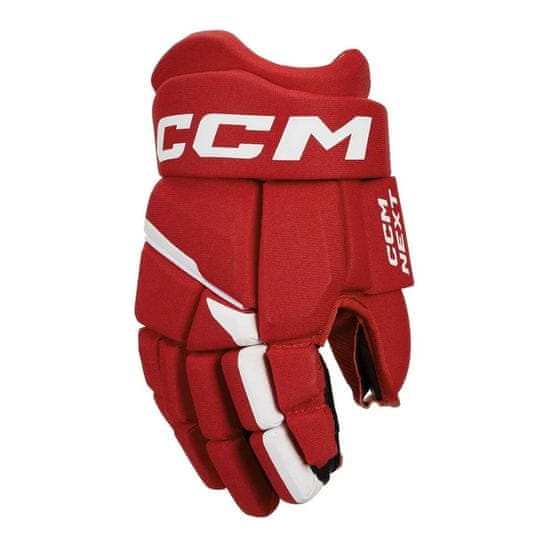 CCM Rukavice CCM Next Jr Farba: navy modrá/biela, Veľkosť rukavice: 10"