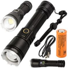 Bailong  08374 Svietidlo LED CREE XHP160, IPX5, 1000 m