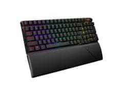 ASUS ROG Strix Scope II 96 brezžična tipkovnica, ROG NX Snow, PBT, RGB, USB