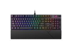 ASUS ROG Strix Scope II RX tipkovnica, ROG RX Red, PBT, RGB, USB, US