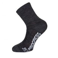 Progress Ponožky MANAGER Merino Lite sivé - 6-8