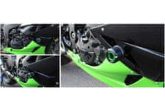 SEFIS STONE padacie protektory Kawasaki ZX-6R 2009-2012 - Farba : Zelená