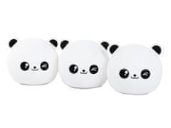 Verk  24079 Nočná RGB lampička dotyková panda USB 1200mAh s diaľkovým ovládaním