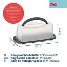 Kela Box na potraviny prenosný s vekom DELI KL-12175