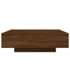 Petromila vidaXL Konferenčný stolík hnedý dub 100x100x31 cm kompozitné drevo