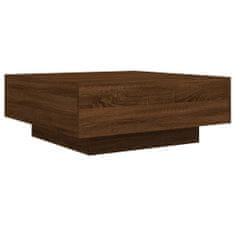 Petromila vidaXL Konferenčný stolík hnedý dub 80x80x31 cm kompozitné drevo