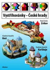 Vystřihovánky - České hrady - Karlštejn, Kost, Zvíkov