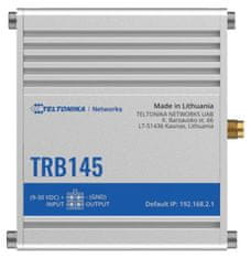 Teltonika TRB145 priemyselný LTE modem s RS485, LTE Cat4/3G/2G