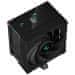 DEEPCOOL chladič AK500S Digital / užší / 120mm fan / 5x heatpipes / PWM / pre Intel aj AMD / čierny